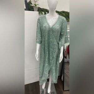 ASOS Mint Lace Swim Cover-Up